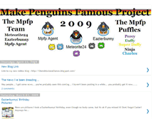 Tablet Screenshot of makepenguinsfamousproject.blogspot.com