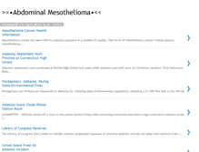 Tablet Screenshot of abdominal-mesothelioma14.blogspot.com