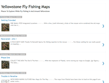 Tablet Screenshot of flyfishyellowstone-maps.blogspot.com