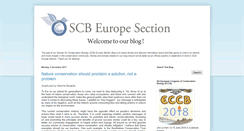 Desktop Screenshot of euroconbio.blogspot.com