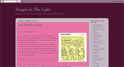 Desktop Screenshot of dragoninthelight.blogspot.com