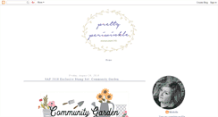 Desktop Screenshot of prettyperiwinkle.blogspot.com