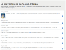 Tablet Screenshot of lagioventuchepartecipa.blogspot.com