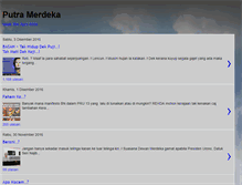 Tablet Screenshot of politikputramerdeka.blogspot.com