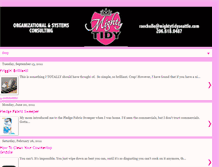 Tablet Screenshot of mightytidy.blogspot.com