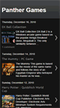 Mobile Screenshot of panthergames.blogspot.com