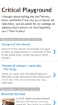 Mobile Screenshot of criticalplayground.blogspot.com