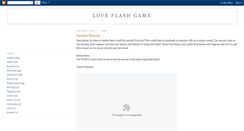 Desktop Screenshot of loveflashgame.blogspot.com