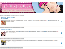 Tablet Screenshot of ffoxyladies.blogspot.com