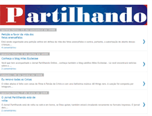 Tablet Screenshot of jornalpartilhando.blogspot.com