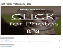Tablet Screenshot of mattramosphotography.blogspot.com