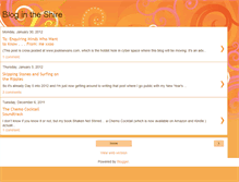 Tablet Screenshot of blogintheshire.blogspot.com