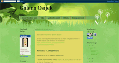 Desktop Screenshot of galena-osijek.blogspot.com