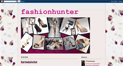 Desktop Screenshot of fashion-hunter.blogspot.com