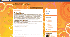 Desktop Screenshot of estadisticabrenda.blogspot.com