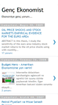Mobile Screenshot of gencekonomist.blogspot.com