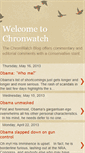 Mobile Screenshot of chronwatch-america.blogspot.com