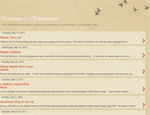 Tablet Screenshot of chronwatch-america.blogspot.com
