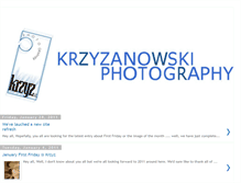 Tablet Screenshot of krzyzphoto.blogspot.com