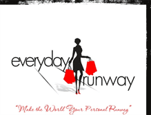 Tablet Screenshot of everydayrunway365.blogspot.com