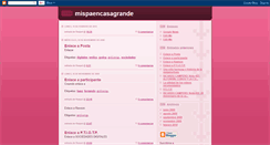Desktop Screenshot of mispaencasagrande.blogspot.com