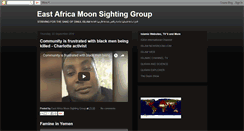 Desktop Screenshot of eastafricamoonsighting.blogspot.com