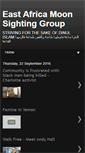 Mobile Screenshot of eastafricamoonsighting.blogspot.com