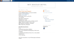Desktop Screenshot of mithogyanmivel.blogspot.com
