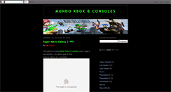 Desktop Screenshot of mundoxboxeconsoles.blogspot.com