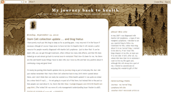 Desktop Screenshot of lymphomajourney.blogspot.com