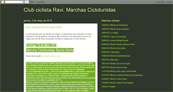 Desktop Screenshot of clubciclistarabichasificacionmarchas.blogspot.com