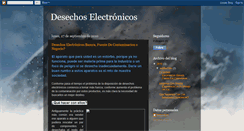 Desktop Screenshot of desechoselectronicossba.blogspot.com