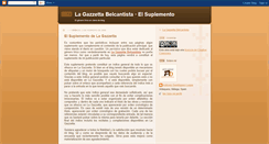Desktop Screenshot of gazzettabelcantistaindice.blogspot.com