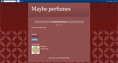 Desktop Screenshot of maybeperfumes-creciendo.blogspot.com