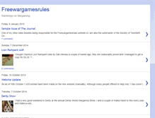 Tablet Screenshot of freewargamesrules.blogspot.com