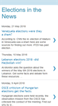Mobile Screenshot of electionsinthenews.blogspot.com