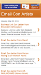 Mobile Screenshot of emailconartists.blogspot.com