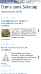 Mobile Screenshot of duniayangsekejap.blogspot.com