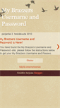 Mobile Screenshot of mybrazzersusernameandpassword.blogspot.com