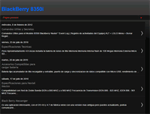 Tablet Screenshot of blackberry8350i.blogspot.com