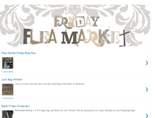 Tablet Screenshot of fridayfleamarket.blogspot.com