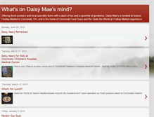 Tablet Screenshot of daisymaesmarket.blogspot.com