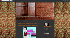 Desktop Screenshot of elcuartoabierto.blogspot.com