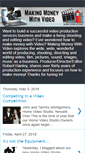 Mobile Screenshot of makingmoneywithvideo.blogspot.com