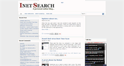 Desktop Screenshot of inet-search.blogspot.com