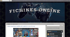 Desktop Screenshot of fichinesonline.blogspot.com