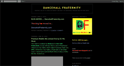 Desktop Screenshot of dancehallfraternity.blogspot.com