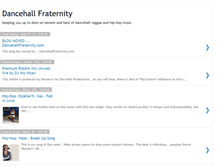 Tablet Screenshot of dancehallfraternity.blogspot.com