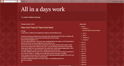 Desktop Screenshot of londoncabby.blogspot.com