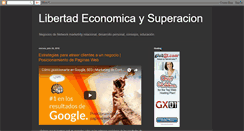 Desktop Screenshot of libertadeconomica.blogspot.com